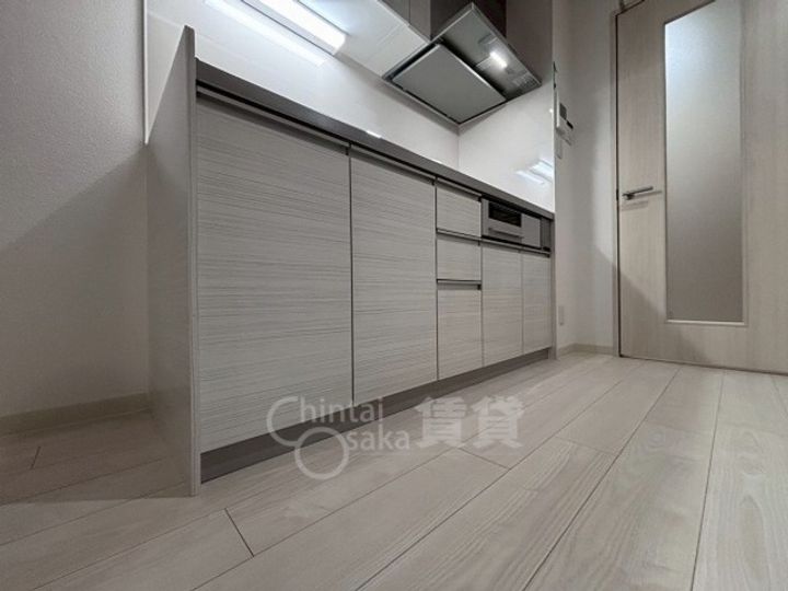 大阪府摂津市一津屋1丁目の賃貸アパートのキッチン