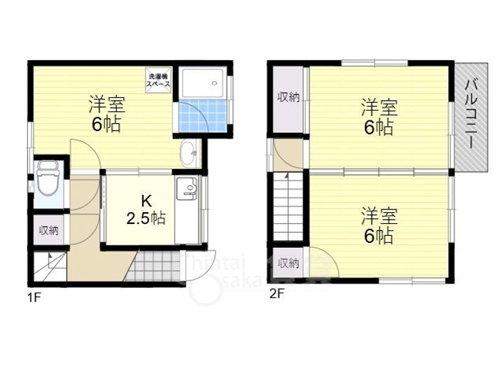 兵庫県川西市久代5丁目(一戸建)の賃貸物件の間取り