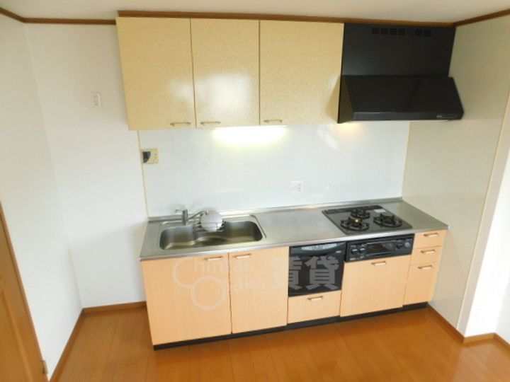 兵庫県川西市萩原2丁目の賃貸マンションのキッチン