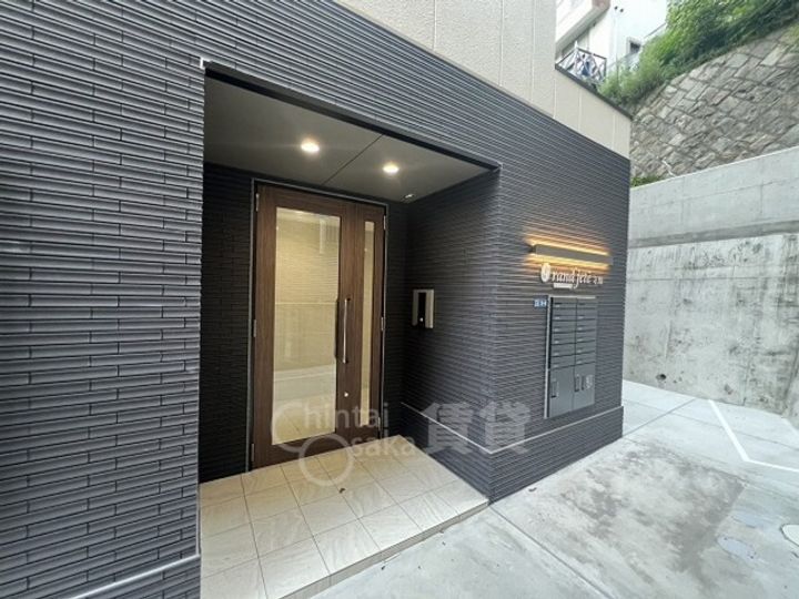 兵庫県川西市寺畑2丁目の賃貸マンションの玄関