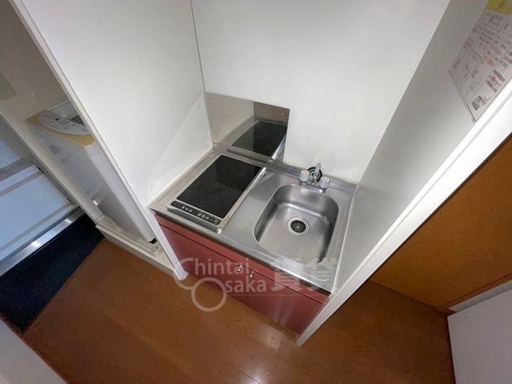 大阪府吹田市青葉丘南の賃貸アパートのキッチン