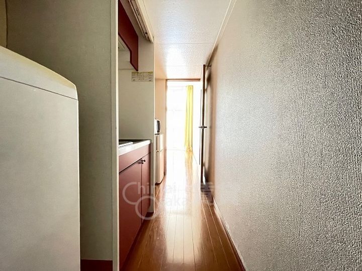 大阪府吹田市青葉丘南の賃貸アパートの玄関