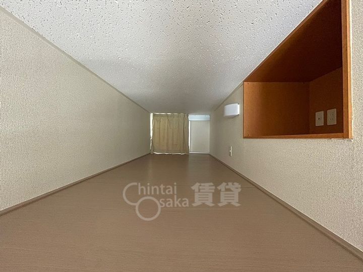 大阪府吹田市青葉丘南の賃貸アパートの寝室