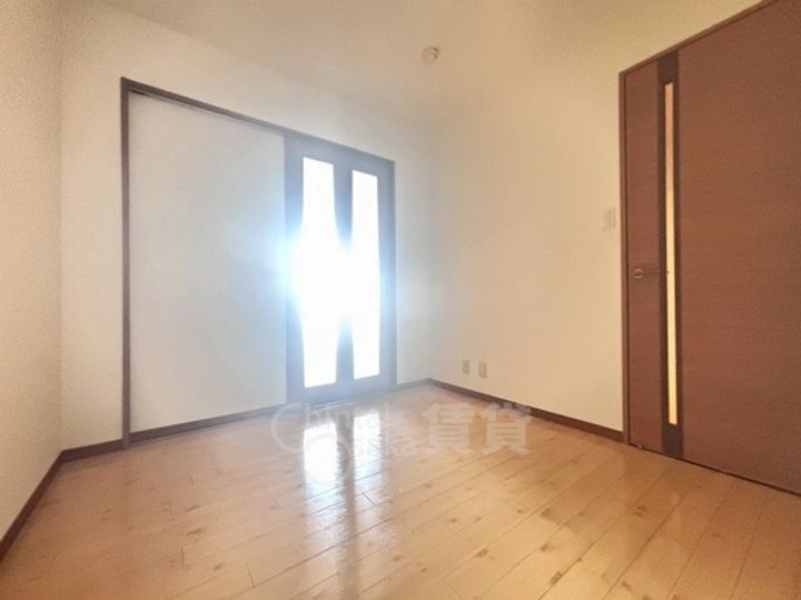 東正雀ハイツの居間