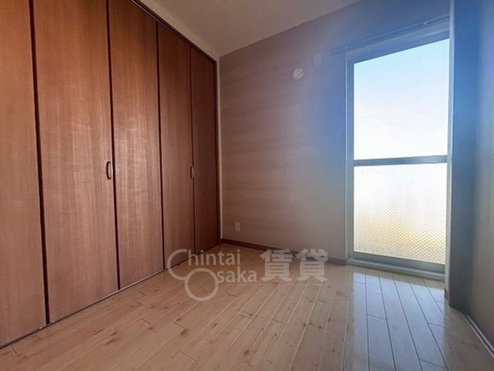 東正雀ハイツの居間