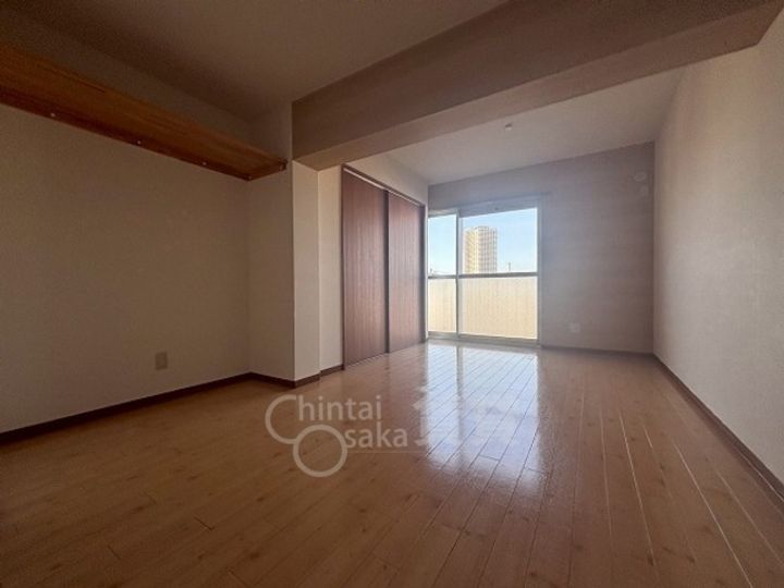 東正雀ハイツの居間