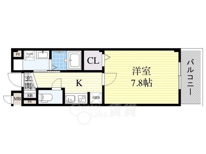 ヴェールシュマンの間取り