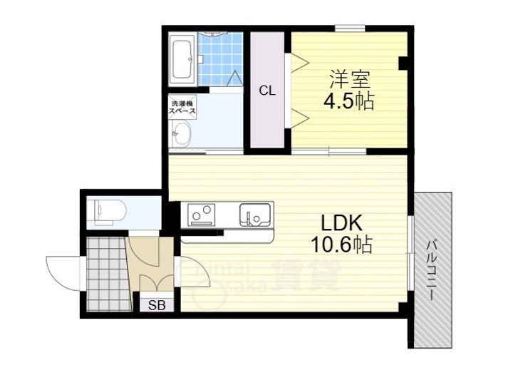 GARDENIA茨木の間取り