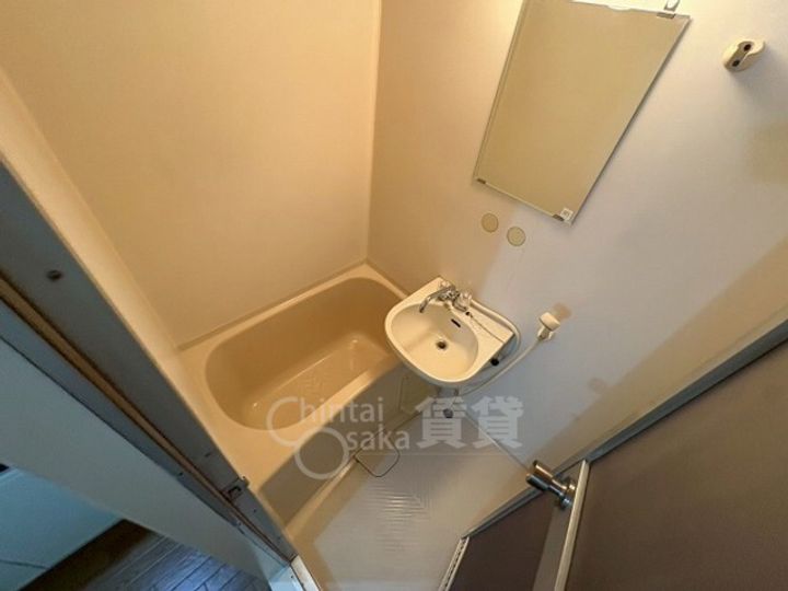 大阪府大阪市東淀川区淡路5丁目の賃貸マンションの風呂