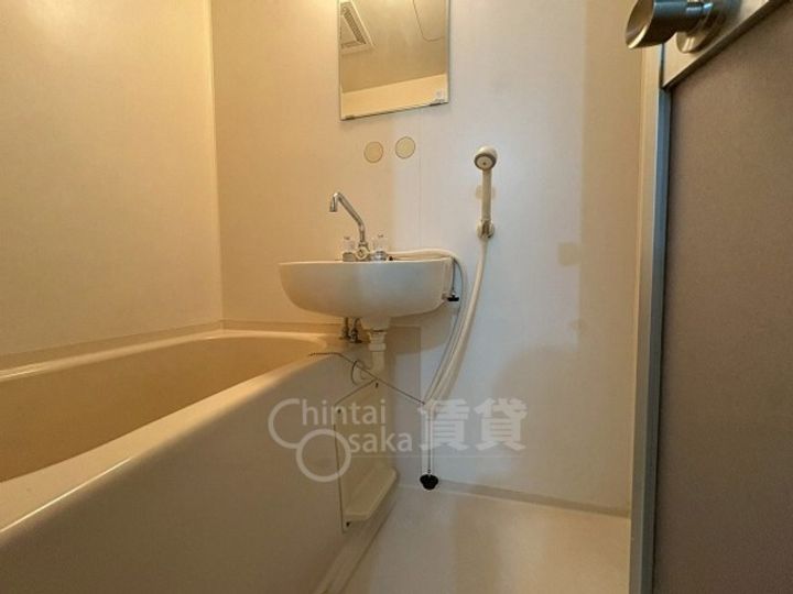 大阪府大阪市東淀川区淡路5丁目の賃貸マンションの風呂