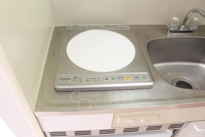 大阪府箕面市桜2丁目の賃貸マンションのキッチン