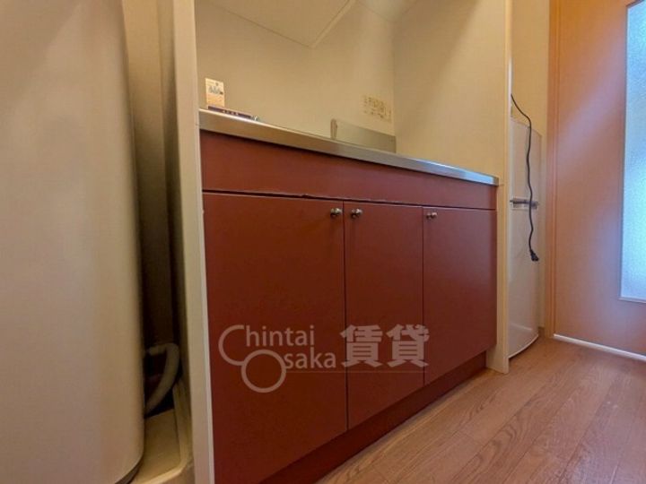 大阪府茨木市園田町の賃貸マンションのキッチン