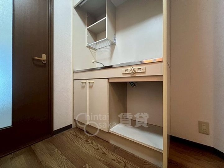 大阪府豊中市穂積1丁目の賃貸マンションのキッチン