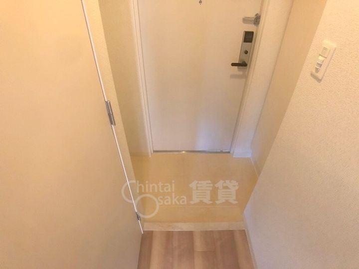 大阪府大阪市淀川区東三国3丁目の賃貸マンションの玄関