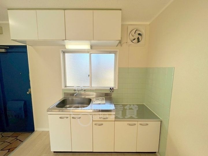 ハイツ上新第1下新庄のキッチン