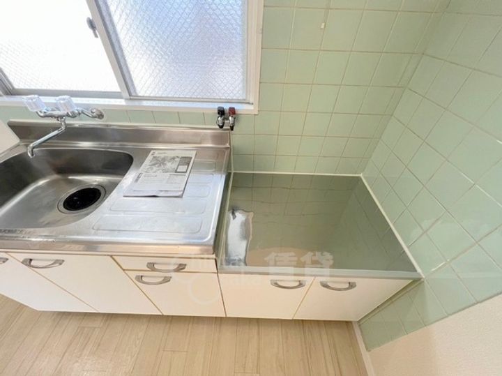 ハイツ上新第1下新庄のキッチン