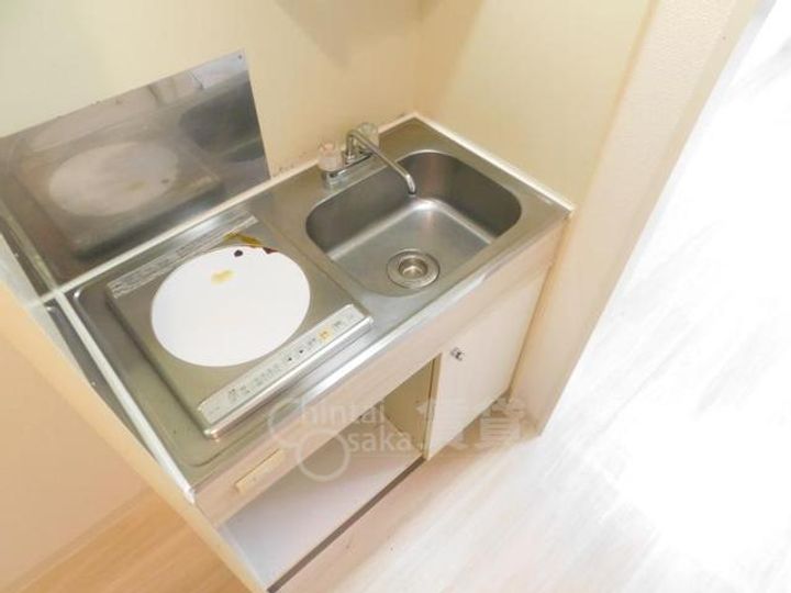 大阪府箕面市粟生間谷東2丁目の賃貸マンションのキッチン