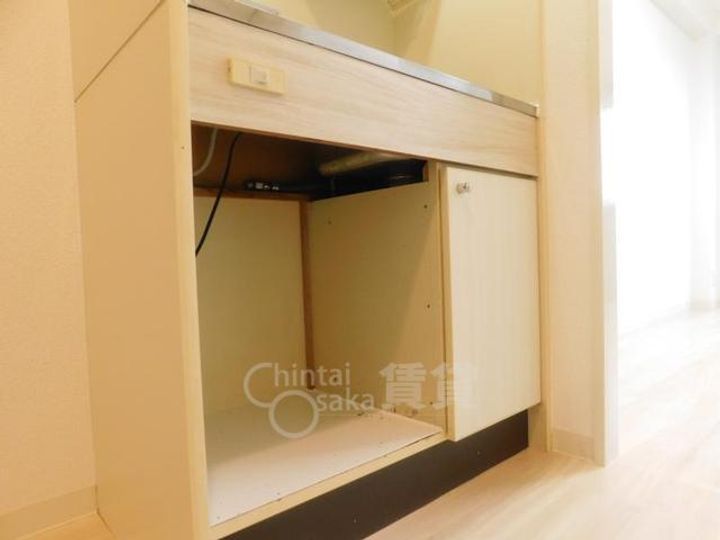 大阪府箕面市粟生間谷東2丁目の賃貸マンションのキッチン