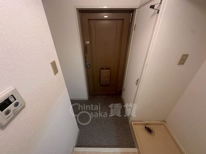 水尾ハイムの玄関