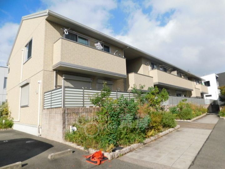 大阪府箕面市稲1丁目の賃貸アパートの外観