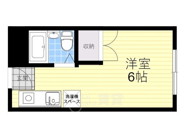 ハイツ蛍池A棟の間取り