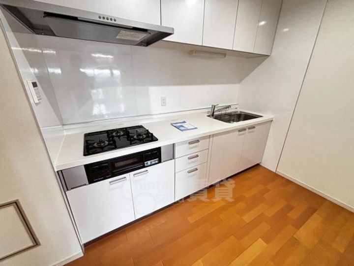 大阪府茨木市豊原町の賃貸マンションのキッチン