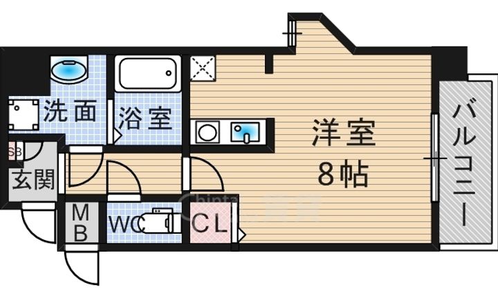 ONLYONE小花2の間取り
