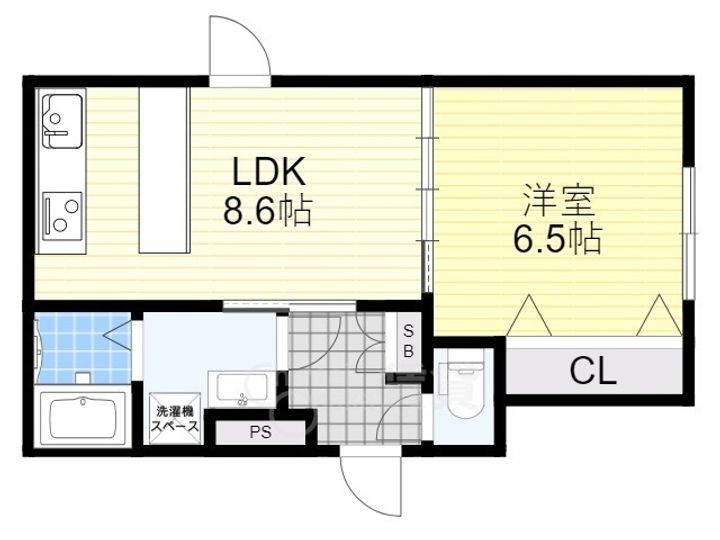 プロスパーホワイトベースの間取り