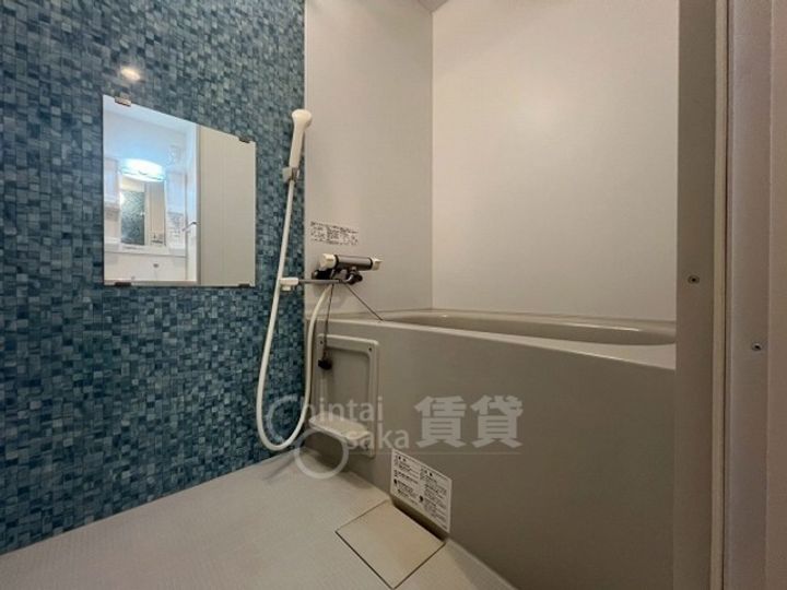 大阪府大阪市東淀川区東中島4丁目の賃貸マンションの風呂