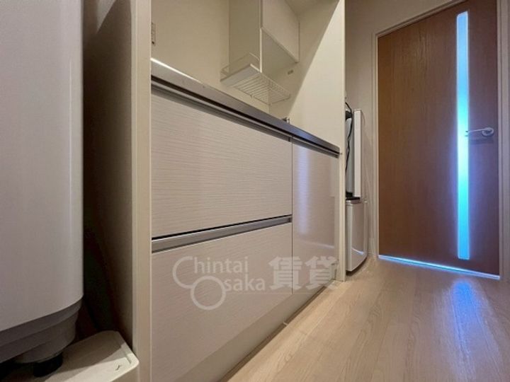 大阪府大阪市東淀川区東中島4丁目の賃貸マンションのキッチン