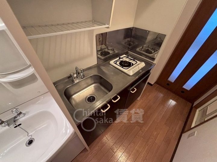 大阪府茨木市大手町の賃貸マンションのキッチン