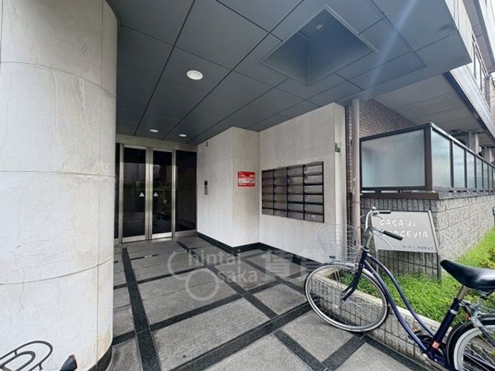 カーサディクロセビアの玄関