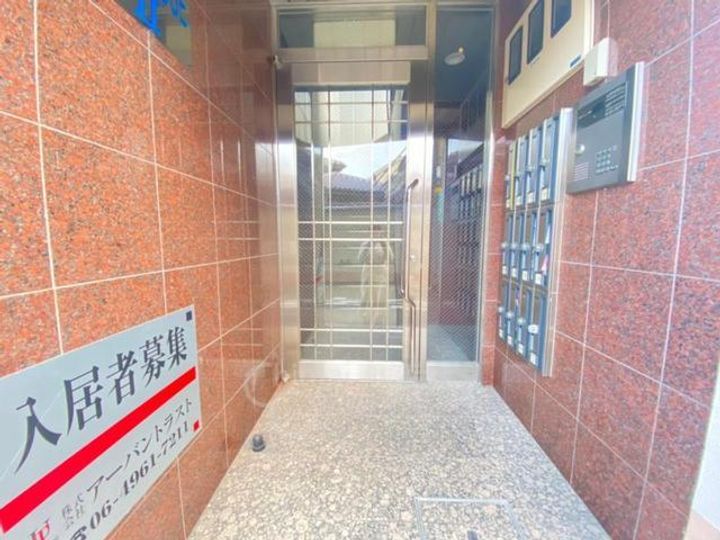 IBKハウス2の玄関