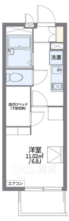 レオパレス吉川の間取り