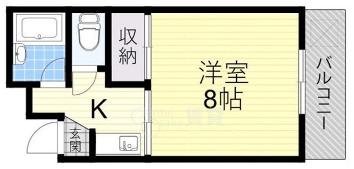 ビューラー山手の間取り