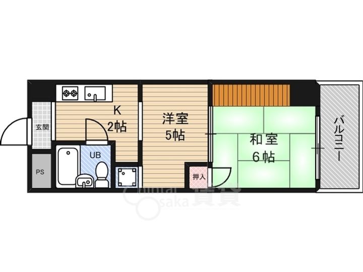 白倉マンションの間取り