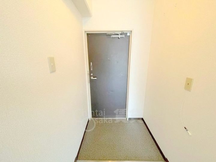 大阪府大阪市淀川区西中島2丁目の賃貸マンションの玄関