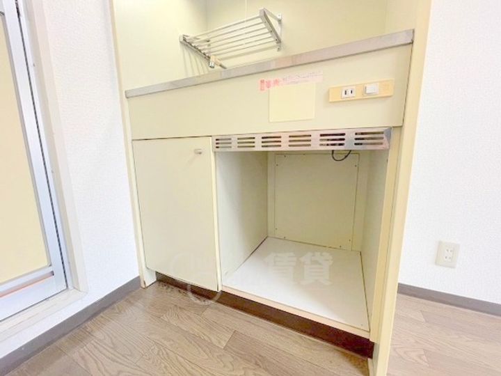 大阪府大阪市淀川区西中島2丁目の賃貸マンションのキッチン