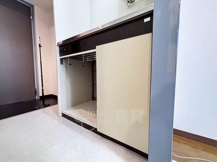 大阪府茨木市水尾4丁目の賃貸マンションのキッチン