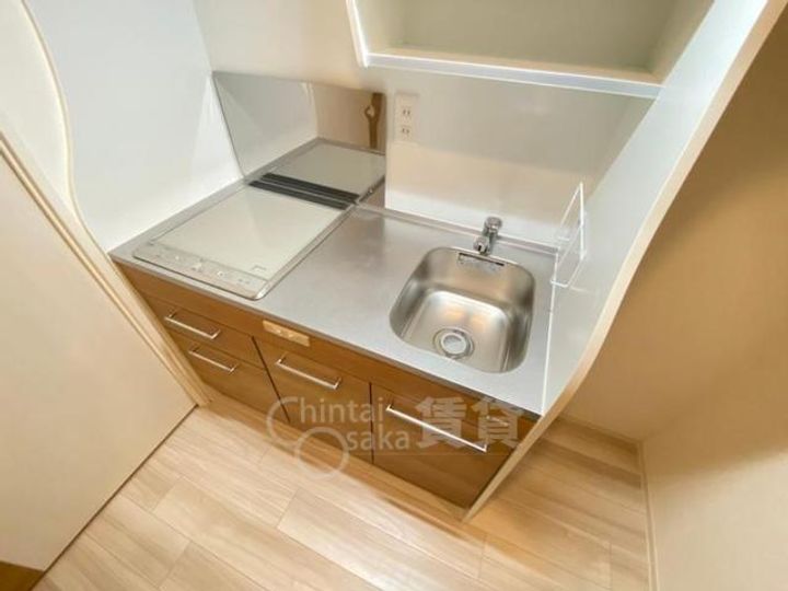 大阪府吹田市江坂町2丁目の賃貸マンションのキッチン