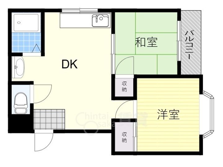 ホワイトハウス小柳の間取り