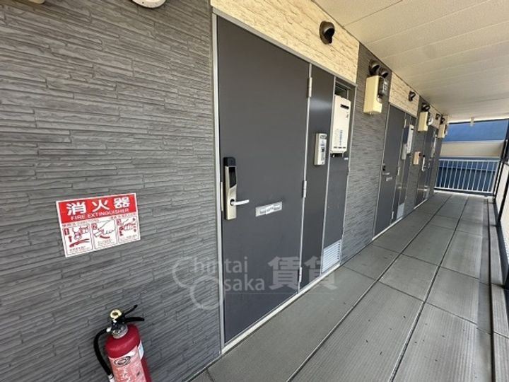 アイレックスハイムの玄関