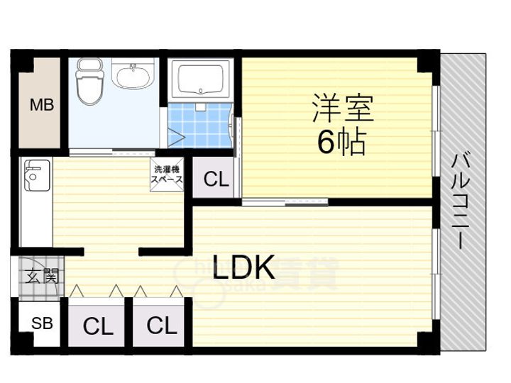 INOVE千里万博公園の間取り