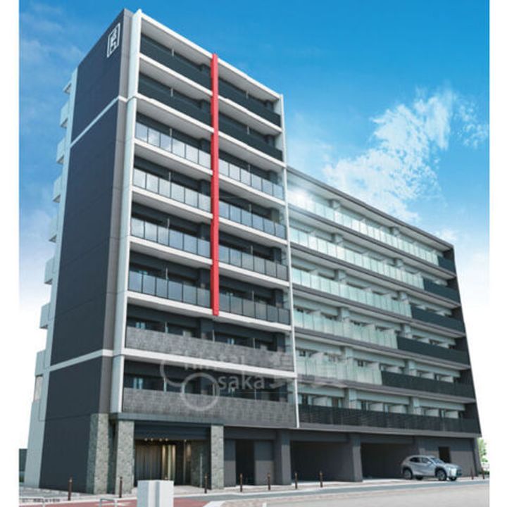 大阪府大阪市東淀川区東中島4丁目(マンション)の賃貸物件の外観