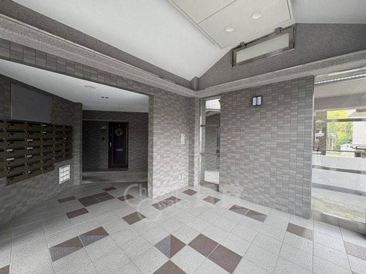 大阪府吹田市桃山台5丁目の賃貸マンションの玄関
