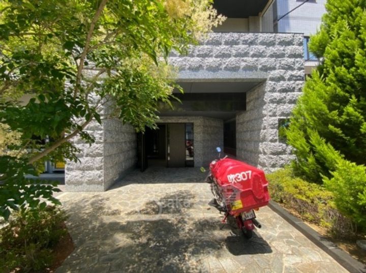 大阪府吹田市江坂町1丁目の賃貸マンションの玄関