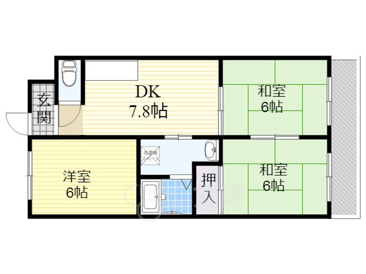 セフティーフジの間取り