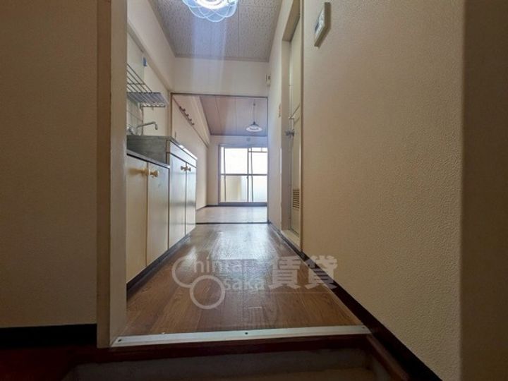 ゼンコウコーポラス1の玄関