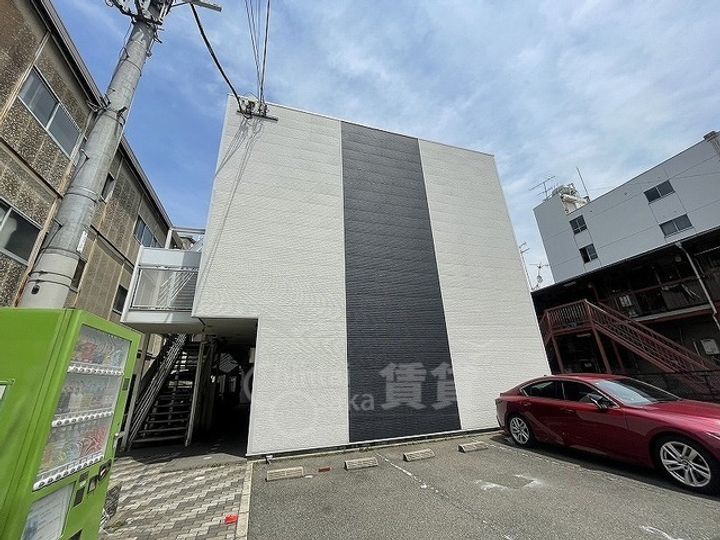 大阪府大阪市西淀川区出来島2丁目の賃貸アパートの外観