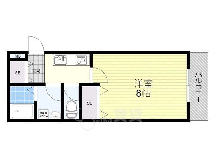 T.chloe石橋駅前の間取り